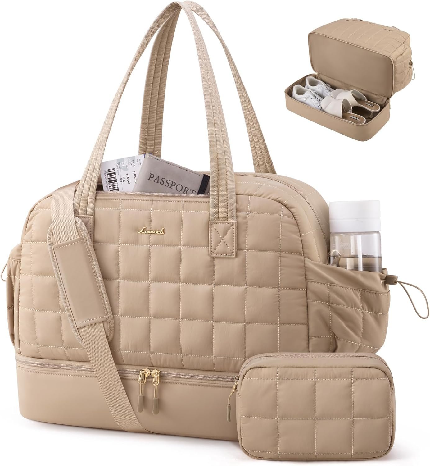 Puffer travel bag by BEIS